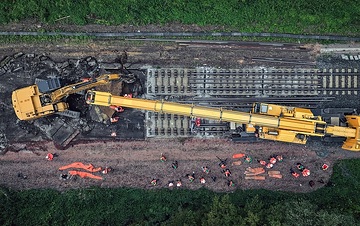 DB285658 Ausbau der festen Fahrbahn