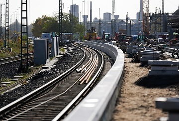 DB287972 Neuer Bahnsteig in Wittenberge