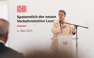 DB299386 Start für Bau eines neue barrierefreien Bahnhofs in Leuna