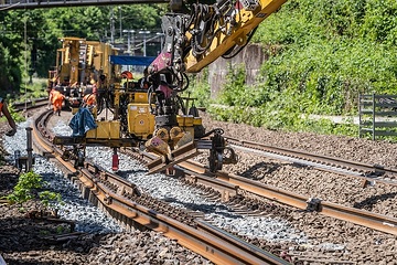 DB300469 Gleisbauarbeiten