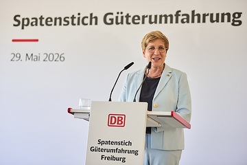 DB300500 Spatenstich Güterumfahrung Freiburg