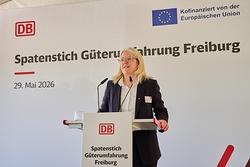 DB300504 Spatenstich Güterumfahrung Freiburg