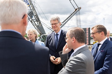 DB300784 Baustart für neue Huntebrücke Elsfleth