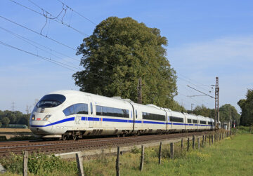 ICE 3 Baureihe 406 "Europa" im September 2019 unterwegs zwischen Emmerich und Oberhausen