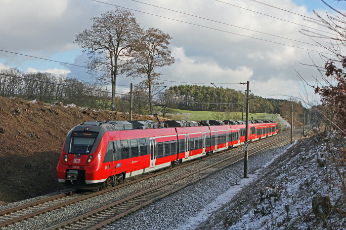 DB168529 S-Bahn Nürnberg zwischen Sachsen und Ansbach