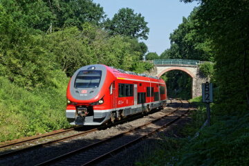 DB Regio mit Dieseltriebwagen VT 632 LINK in Dortmund-Aplerbeck