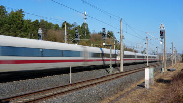 Schnellfahrstrecke Fulda-Würzburg - DB Fernverkehr mit ICE
