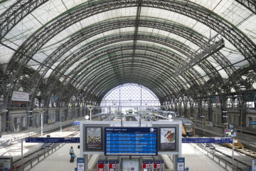 Hauptbahnhof Dresden - Dach