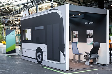 Auf der Branchenmesse „Zukunft Nahverkehr“ zeigt die DB Innovationen der Nahverkehrsbranche. "ShowBus Frankfurt – Driven by Innovation"