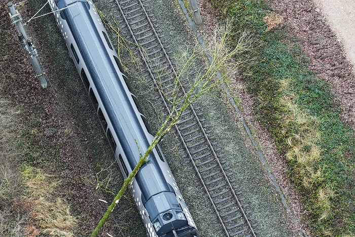 DB248409 Auswirkungen Sturmtief "Zoltan" im Bereich der Nord-Süd-Strecke (Haunetal)