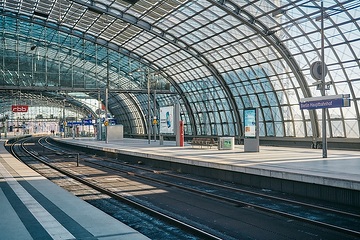 Auswirkungen GDL Streik am 10.01.2024 im Berliner Hauptbahnhof