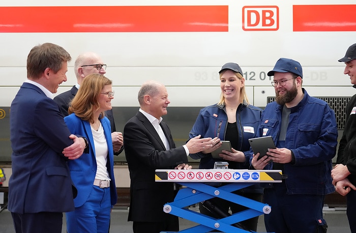 DB249214 Eröffnung Neues Werk Cottbus