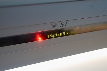 Die Deutsche Bahn zeigt auf ihrer Messe „DB Mobilität erleben“ (DBME 2024) Innovationen und Produktentwicklungen. Nach erfolgtem Komfort Check-in wird in der Reservierungsanzeige am Sitz künftig „Belegt bis “ angezeigt