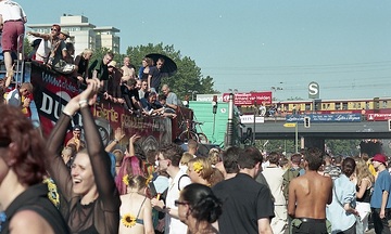 100 Jahre S-Bahn Berlin - Love Parade am 10.07.1999
