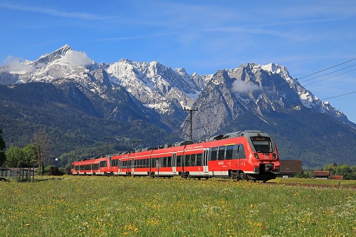 DB257851 DB Regio im Werdenfelser Land auf Tour