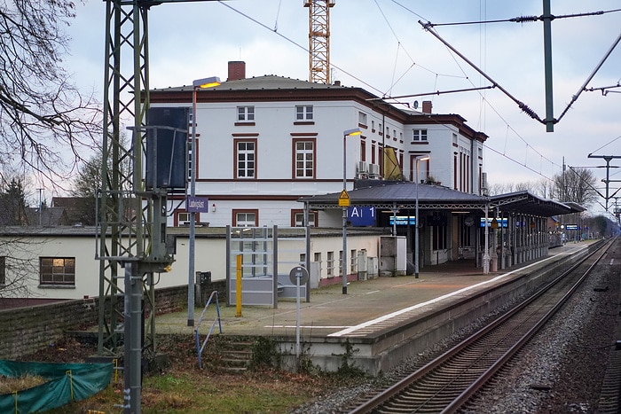 DB272503 Bahnhof Ludwigslust vor der Sanierung