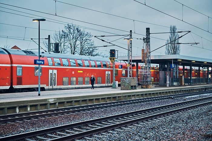 DB272778 Bahnhof Nauen vor der Sanierung