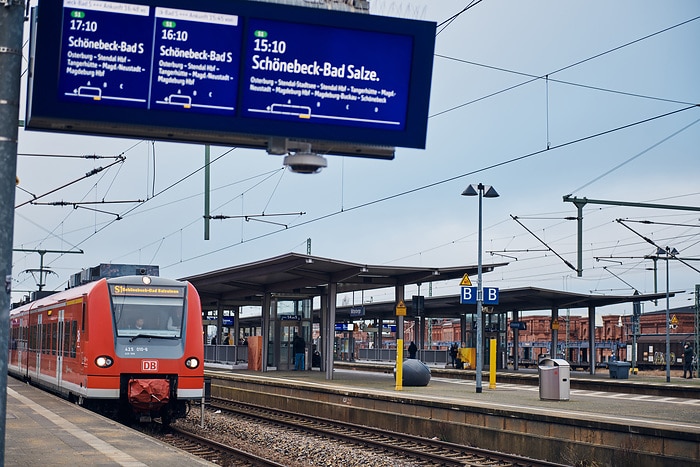 Hamburg-Berlin vor der Sanierung