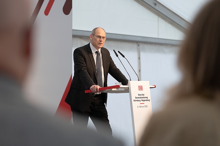 DB293724 Start Generalsanierung Nürnberg-Regensburg
