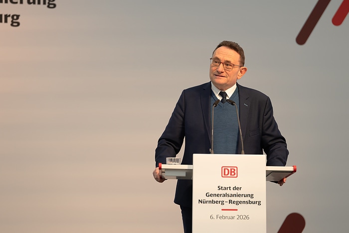 DB293726 Start Generalsanierung Nürnberg-Regensburg