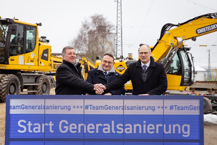 DB293734 Start Generalsanierung Nürnberg-Regensburg