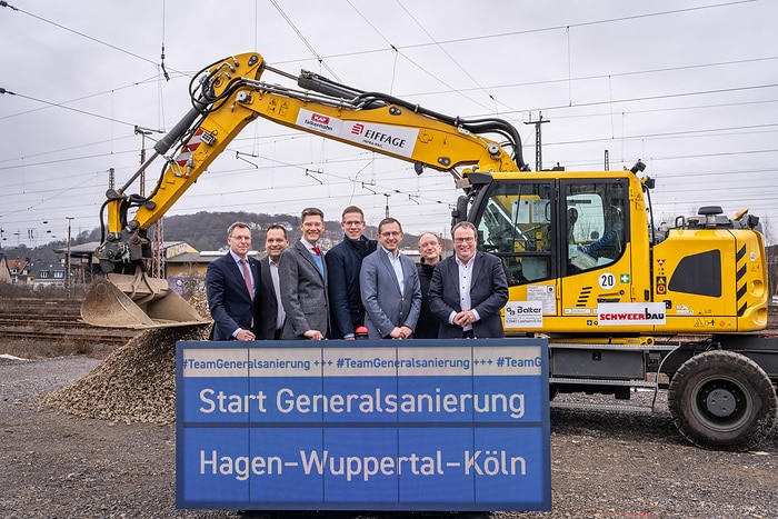 DB293751 Start der Generalsanierung Hagen–Wuppertal–Köln