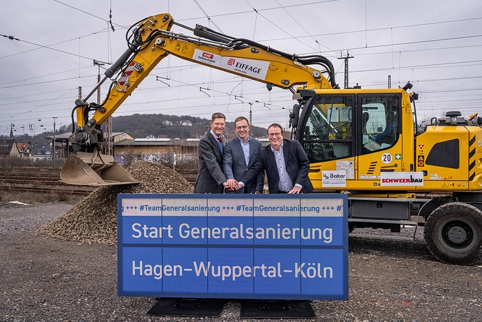 DB293752 Start der Generalsanierung Hagen–Wuppertal–Köln