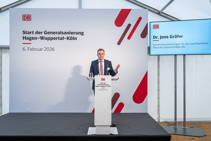 DB293767 Start der Generalsanierung Hagen–Wuppertal–Köln