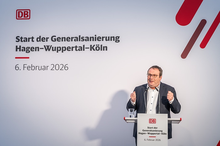 DB293771 Start der Generalsanierung Hagen–Wuppertal–Köln