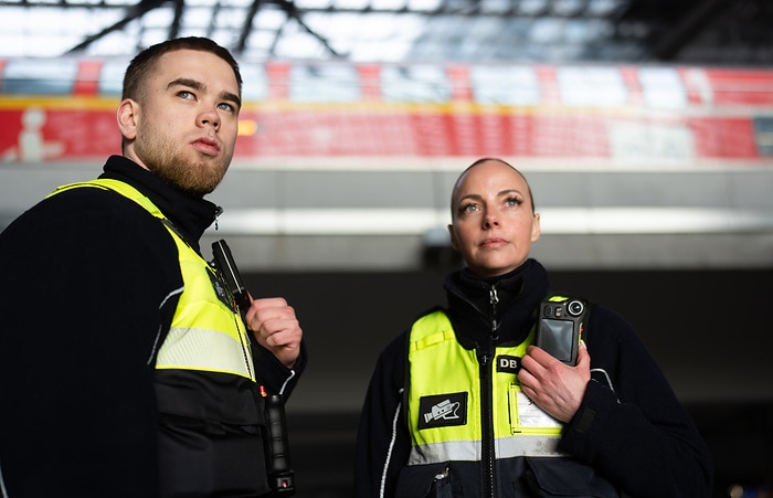 DB294062 Bodycam im Einsatz bei DB Sicherheit