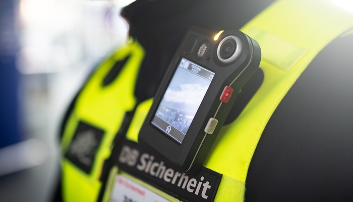 DB294082 Bodycam im Einsatz bei DB Sicherheit