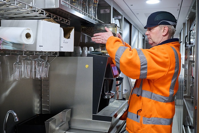DB295151 Reparatur der Kaffeemaschine