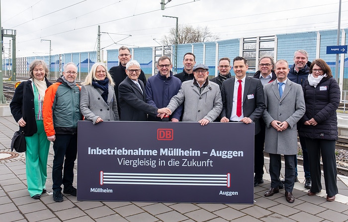 DB297563 Rheintalbahn: Viergleisig zwischen Müllheim und Auggen