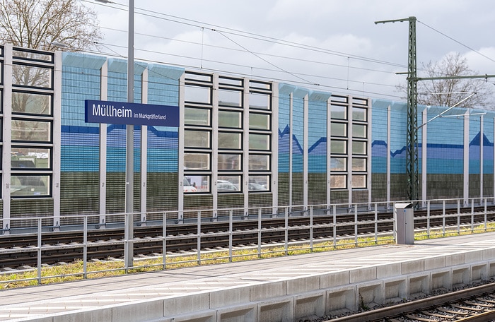DB297567 Rheintalbahn: Viergleisig zwischen Müllheim und Auggen