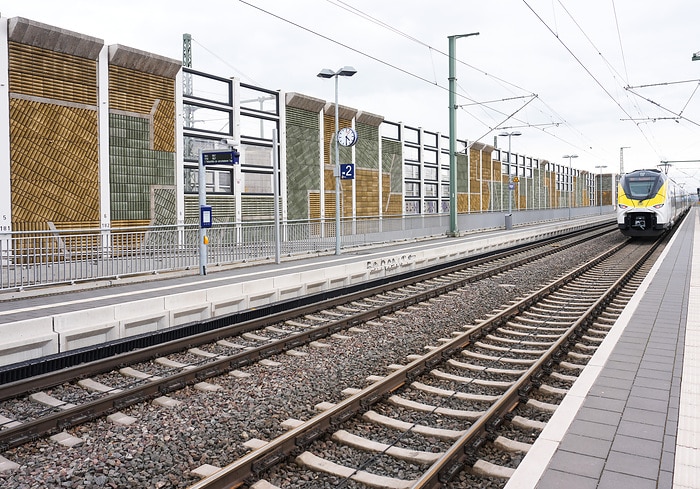 DB297572 Rheintalbahn: Viergleisig zwischen Müllheim und Auggen