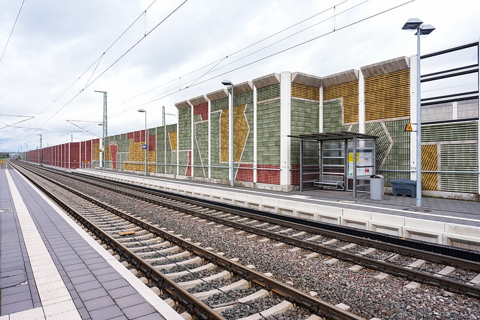DB297574 Rheintalbahn: Viergleisig zwischen Müllheim und Auggen