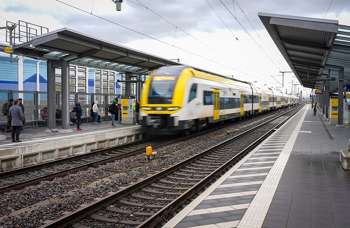 DB297578 Rheintalbahn: Viergleisig zwischen Müllheim und Auggen