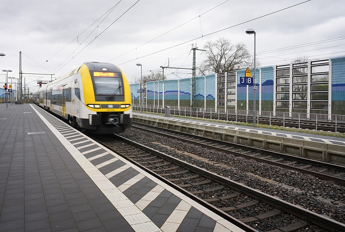 DB297580 Rheintalbahn: Viergleisig zwischen Müllheim und Auggen