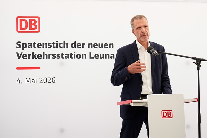 DB299385 Start für Bau eines neuen barrierefreien Bahnhofs in Leuna