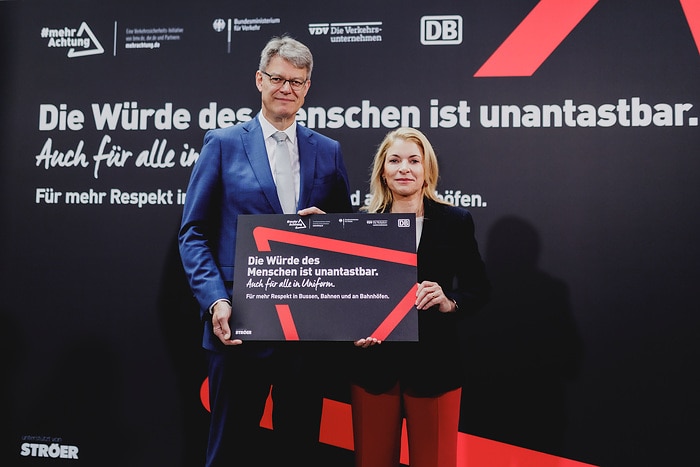 DB299422 #mehrAchtung: DB und BMV stellen neue Respektkampagne vor