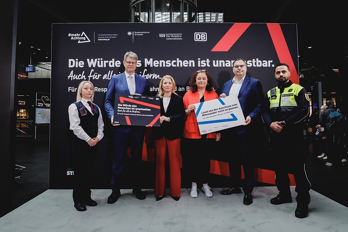 #mehrAchtung: DB und BMV stellen neue Respektkampagne vor
