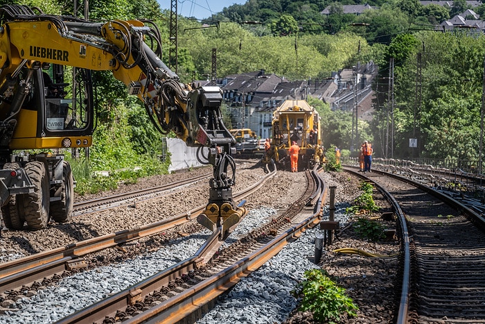 DB300465 Gleisbauarbeiten