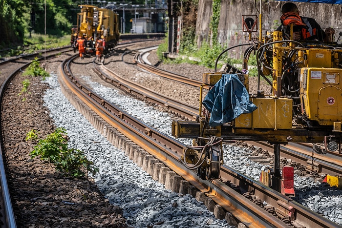 DB300472 Gleisbauarbeiten
