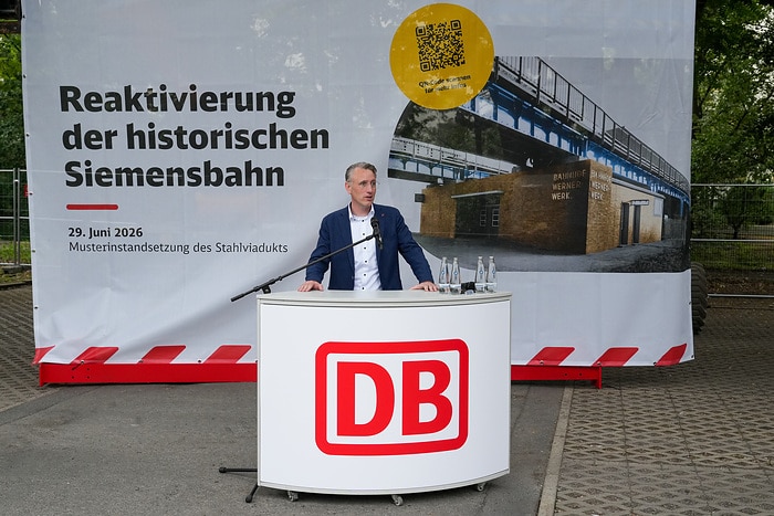 DB302805 Reaktivierung der Siemensbahn tritt in eine neue Phase